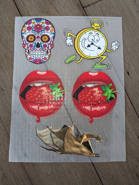 Christmas DTF Transfer - 1st Christmas Ornamental - Do it Yourself Iron On or Heat Press Hot Cold Peel T Shirt Any Material Full Colour