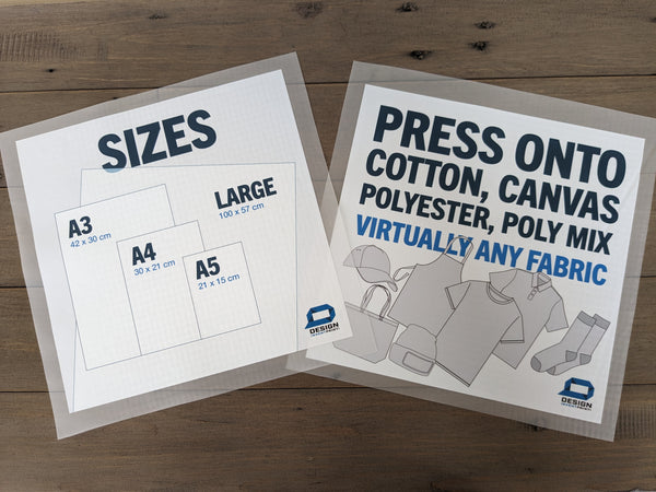 DTF Transfers Custom Printed A5 A4 A3 Metre & Half Metre 1m