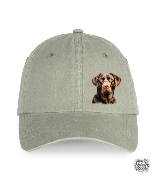 Labrador Dog DTF Transfer Gift Iron On Transfer Do it Yourself Heat Press Hot Cold Peel for Clothing T Shirt Any Material Long Lasting (LABCHOC001)