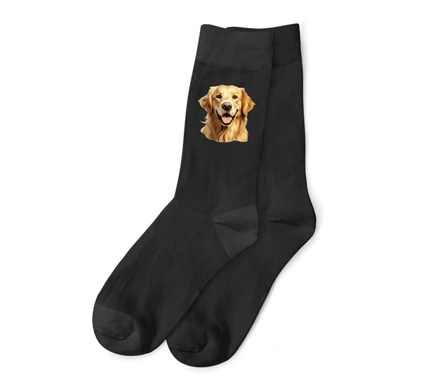 Golden Retriever Dog DTF Transfer Gift Iron On Transfer Do it Yourself Heat Press for Clothing T Shirt Any Material Long Lasting (GOLDRE063)