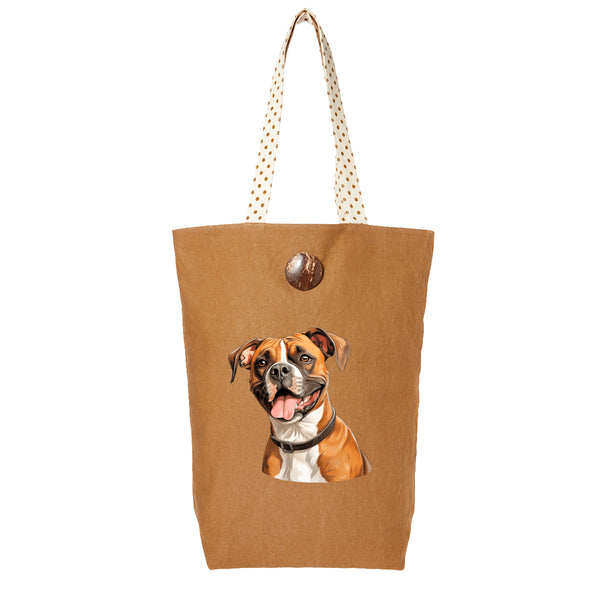 Boxer Dog DTF Transfer Gift Iron On Transfer Do it Yourself Heat Press for Clothing T Shirt Any Material Long Lasting (BOXER022)