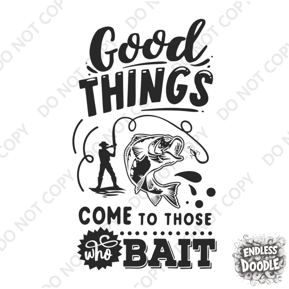 Fishing Fish Angling DTF Transfer -Fishing Make Me Happy - Do it Yourself Iron On Heat Press Hot or Cold Peel Shirt Any Material Long Lasting Full Colour