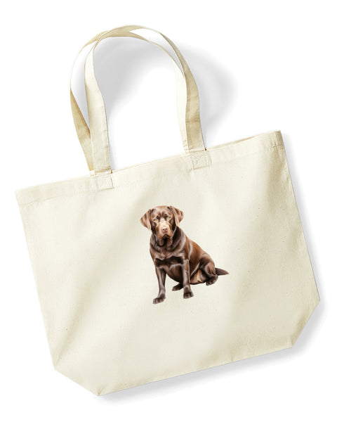 Labrador Dog DTF Transfer Gift Iron On Transfer Do it Yourself Heat Press Hot Cold Peel for Clothing T Shirt Any Material Long Lasting (LABCHOC012)