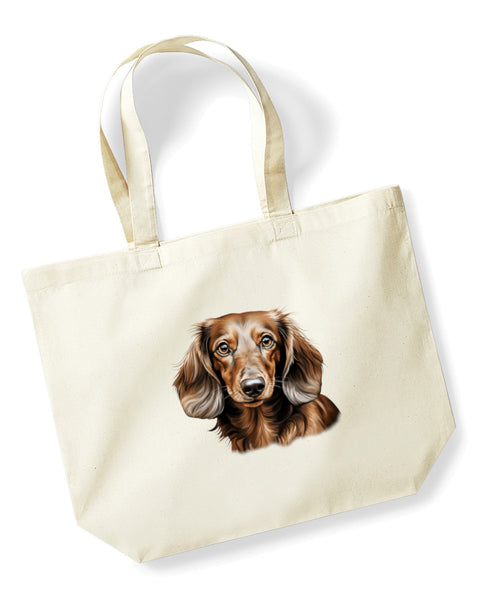 Dachshund Dog DTF Transfer Gift Iron On Transfer Do it Yourself Heat Press Hot Cold Peel for Clothing T Shirt Any Material Long Lasting (DACH050)