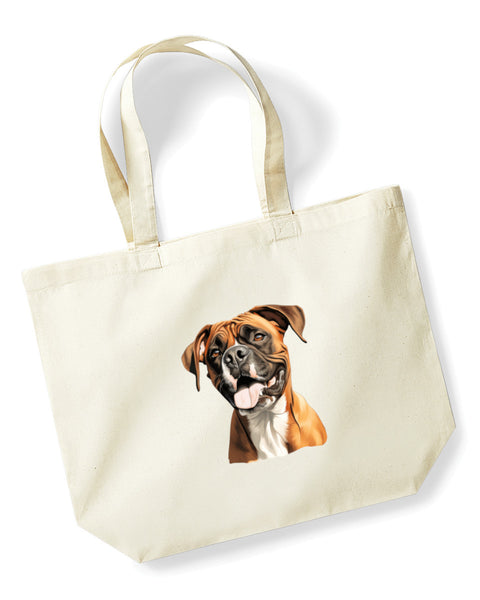 Boxer Dog DTF Transfer Gift Iron On Transfer Do it Yourself Heat Press for Clothing T Shirt Any Material Long Lasting (BOXER016)