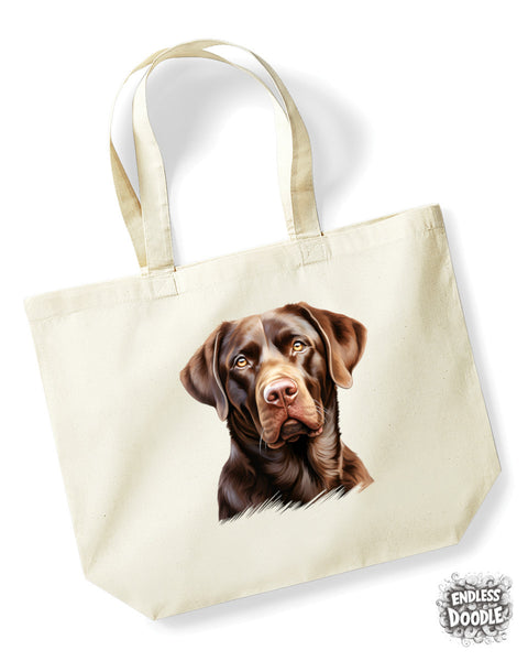 Labrador Dog DTF Transfer Gift Iron On Transfer Do it Yourself Heat Press Hot Cold Peel for Clothing T Shirt Any Material Long Lasting (LABCHOC001)