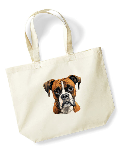 Boxer Dog DTF Transfer Gift Iron On Transfer Do it Yourself Heat Press for Clothing T Shirt Any Material Long Lasting (BOXER019)