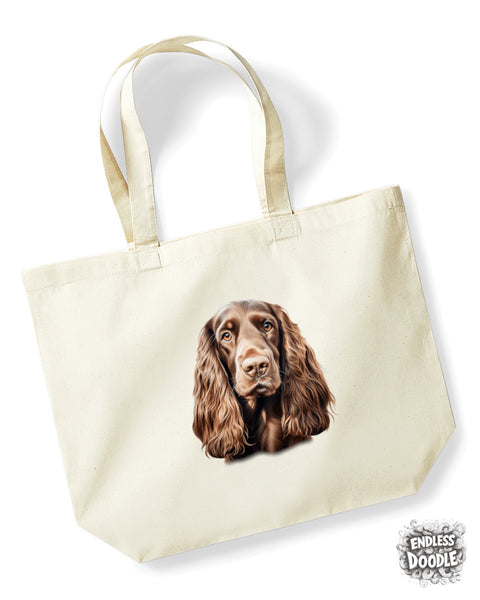English Cocker Spaniel Dog DTF Transfer Gift Iron On Transfer Do it Yourself Heat Press for Clothing T Shirt Any Material Long Lasting (ECOCKS015)