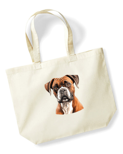 Boxer Dog DTF Transfer Gift Iron On Transfer Do it Yourself Heat Press for Clothing T Shirt Any Material Long Lasting (BOXER020)