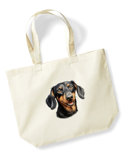 Dachshund Dog DTF Transfer Gift Iron On Transfer Do it Yourself Heat Press Hot Cold Peel for Clothing T Shirt Any Material Long Lasting (DACH054)