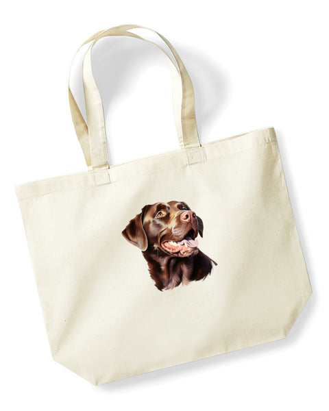 Labrador Dog DTF Transfer Gift Iron On Transfer Do it Yourself Heat Press Hot Cold Peel for Clothing T Shirt Any Material Long Lasting (LABCHOC005)