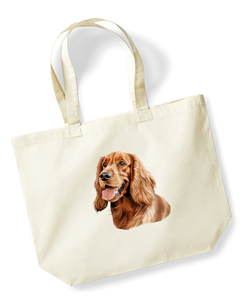 English Cocker Spaniel Dog DTF Transfer Gift Iron On Transfer Do it Yourself Heat Press for Clothing T Shirt Any Material Long Lasting (ECOCKS012)