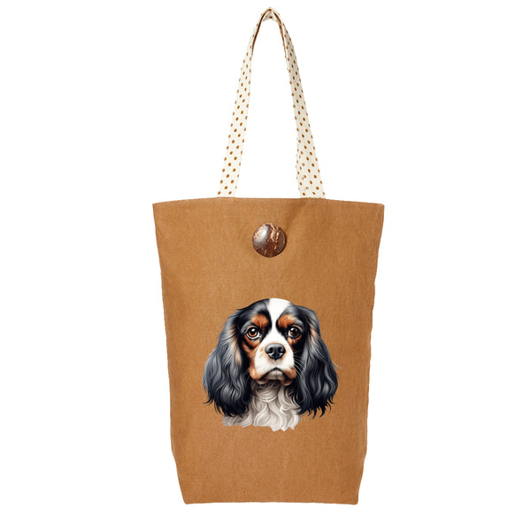 Cavalier King Charles Spaniel Dog DTF Transfer Gift Iron On Transfer Do it Yourself Heat Press for Clothing T Shirt Any Material Long Lasting (KCCS036)