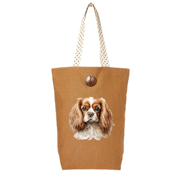 Cavalier King Charles Spaniel Dog DTF Transfer Gift Iron On Transfer Do it Yourself Heat Press for Clothing T Shirt Any Material Long Lasting (KCCS030)