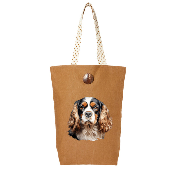 Cavalier King Charles Spaniel Dog DTF Transfer Gift Iron On Transfer Do it Yourself Heat Press for Clothing T Shirt Any Material Long Lasting (KCCS046)