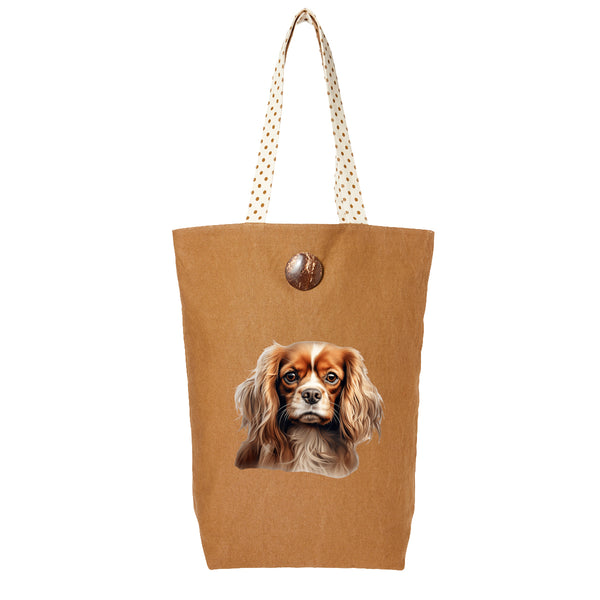 Cavalier King Charles Spaniel Dog DTF Transfer Gift Iron On Transfer Do it Yourself Heat Press for Clothing T Shirt Any Material Long Lasting (KCCS035)