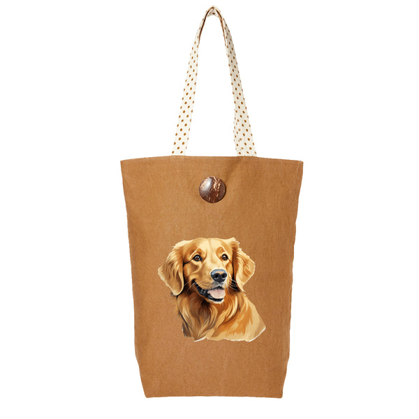 Golden Retriever Dog DTF Transfer Gift Iron On Transfer Do it Yourself Heat Press for Clothing T Shirt Any Material Long Lasting (GOLDRE064)