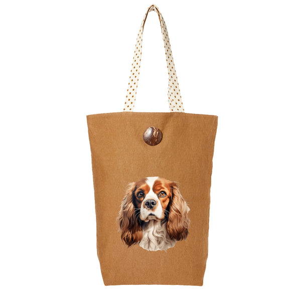Cavalier King Charles Spaniel Dog DTF Transfer Gift Iron On Transfer Do it Yourself Heat Press for Clothing T Shirt Any Material Long Lasting (KCCS047)