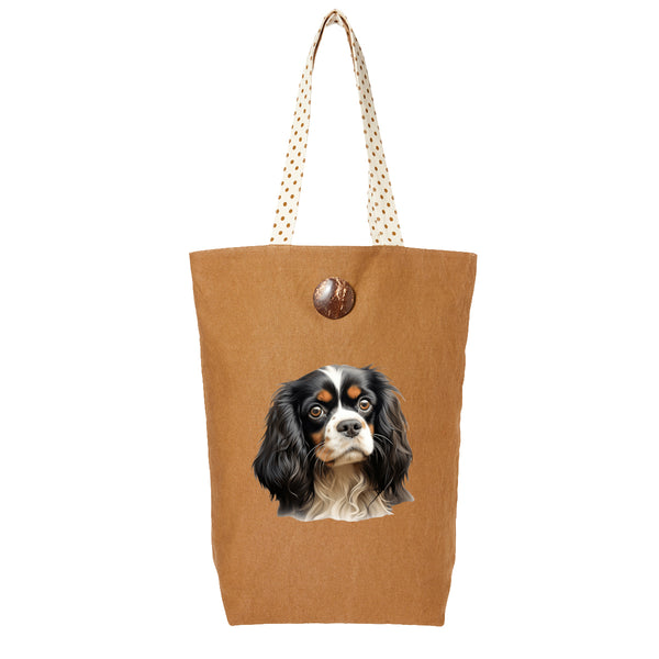 Cavalier King Charles Spaniel Dog DTF Transfer Gift Iron On Transfer Do it Yourself Heat Press for Clothing T Shirt Any Material Long Lasting (KCCS029)