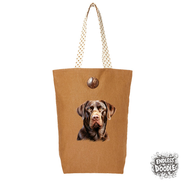 Labrador Dog DTF Transfer Gift Iron On Transfer Do it Yourself Heat Press Hot Cold Peel for Clothing T Shirt Any Material Long Lasting (LABCHOC001)