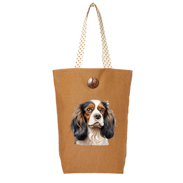 Cavalier King Charles Spaniel Dog DTF Transfer Gift Iron On Transfer Do it Yourself Heat Press for Clothing T Shirt Any Material Long Lasting (KCCS032)