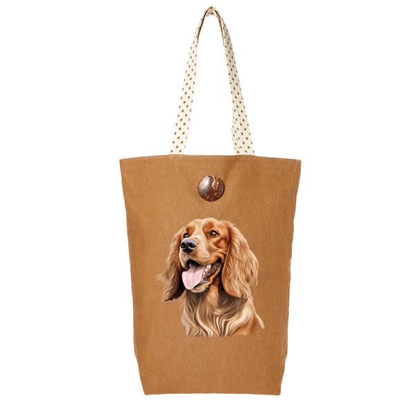 English Cocker Spaniel Dog DTF Transfer Gift Iron On Transfer Do it Yourself Heat Press for Clothing T Shirt Any Material Long Lasting (ECOCKS010)