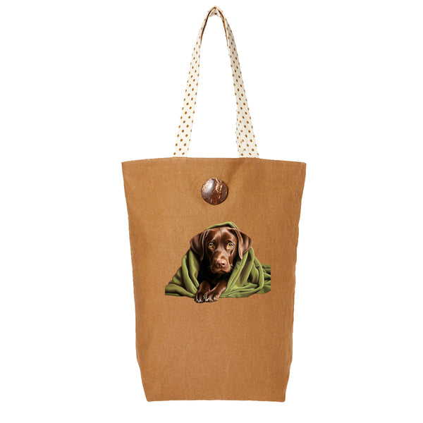 Labrador Dog DTF Transfer Gift Iron On Transfer Do it Yourself Heat Press Hot Cold Peel for Clothing T Shirt Any Material Long Lasting (LABCHOC011)