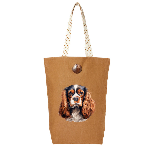 Cavalier King Charles Spaniel Dog DTF Transfer Gift Iron On Transfer Do it Yourself Heat Press for Clothing T Shirt Any Material Long Lasting (KCCS038)