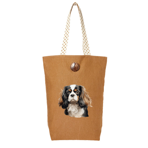 Cavalier King Charles Spaniel Dog DTF Transfer Gift Iron On Transfer Do it Yourself Heat Press for Clothing T Shirt Any Material Long Lasting (KCCS043)