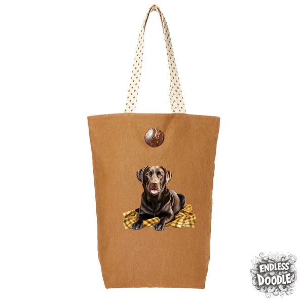 Labrador Dog DTF Transfer Gift Iron On Transfer Do it Yourself Heat Press Hot Cold Peel for Clothing T Shirt Any Material Long Lasting (LABCHOC002)