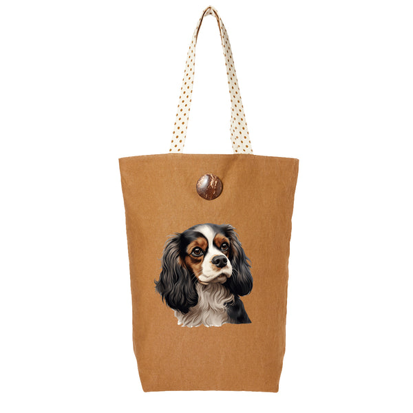Cavalier King Charles Spaniel Dog DTF Transfer Gift Iron On Transfer Do it Yourself Heat Press for Clothing T Shirt Any Material Long Lasting (KCCS026)