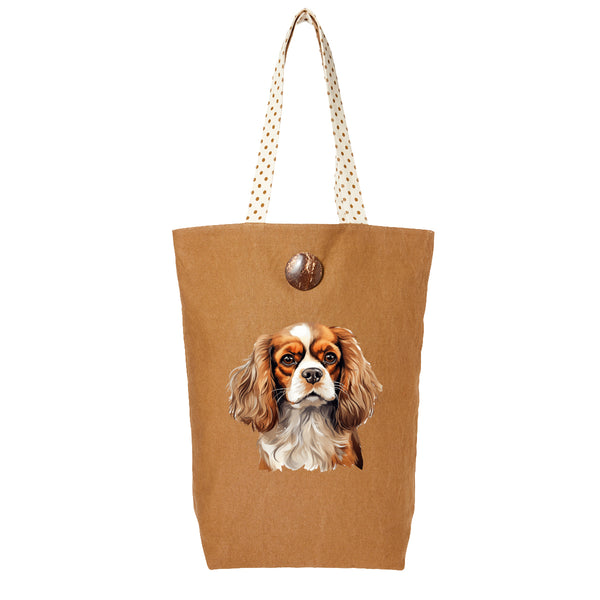Cavalier King Charles Spaniel Dog DTF Transfer Gift Iron On Transfer Do it Yourself Heat Press for Clothing T Shirt Any Material Long Lasting (KCCS028)