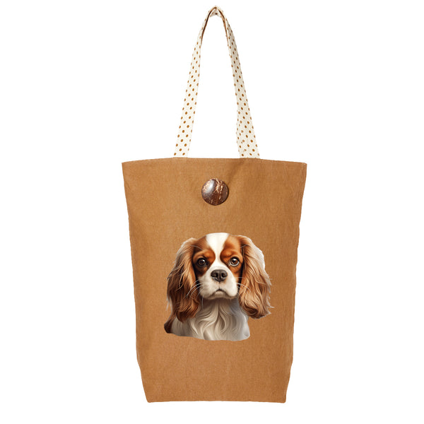 Cavalier King Charles Spaniel Dog DTF Transfer Gift Iron On Transfer Do it Yourself Heat Press for Clothing T Shirt Any Material Long Lasting (KCCS033)