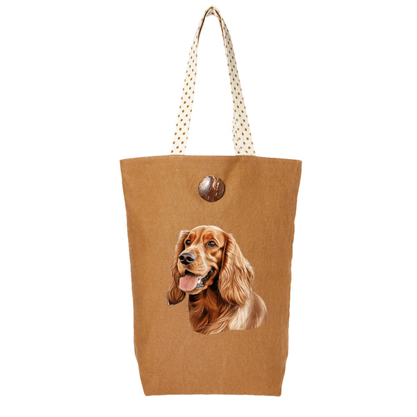 English Cocker Spaniel Dog DTF Transfer Gift Iron On Transfer Do it Yourself Heat Press for Clothing T Shirt Any Material Long Lasting (ECOCKS012)