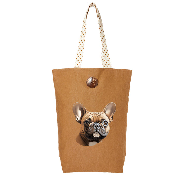 French Bulldog Dog DTF Transfer Gift Iron On Transfer Do it Yourself Heat Press Hot Cold Peel for Clothing T Shirt Any Material Long Lasting (FBD056)