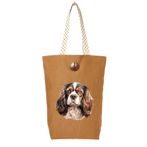 Cavalier King Charles Spaniel Dog DTF Transfer Gift Iron On Transfer Do it Yourself Heat Press for Clothing T Shirt Any Material Long Lasting (KCCS042)