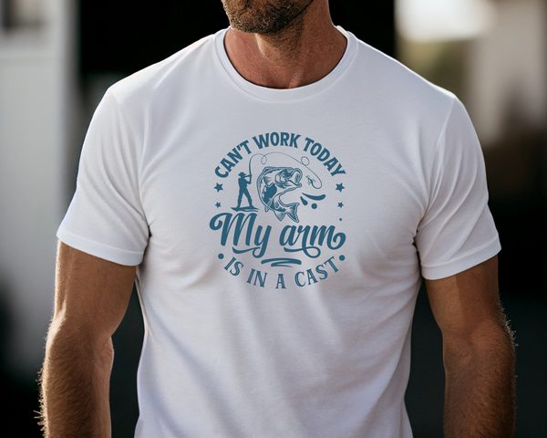 Fishing Fish Angling DTF Transfer - Catch Me If you Can  - Do it Yourself Iron On Heat Press Hot or Cold Peel Shirt Any Material Long Lasting Full Colour