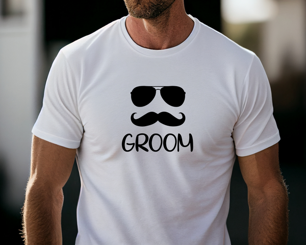 Wedding Stag Do Party DTF Transfer - Groom 2 - Do it Yourself Iron On Heat Press Hot or Cold Peel Shirt Any Material Long Lasting Full Colour