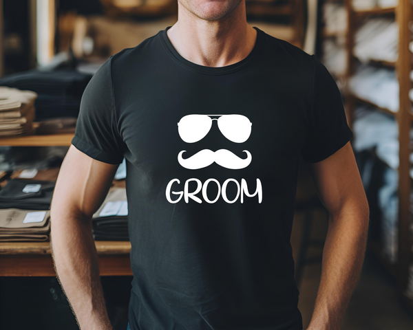 Wedding Stag Do Party DTF Transfer - Groom 2 - Do it Yourself Iron On Heat Press Hot or Cold Peel Shirt Any Material Long Lasting Full Colour