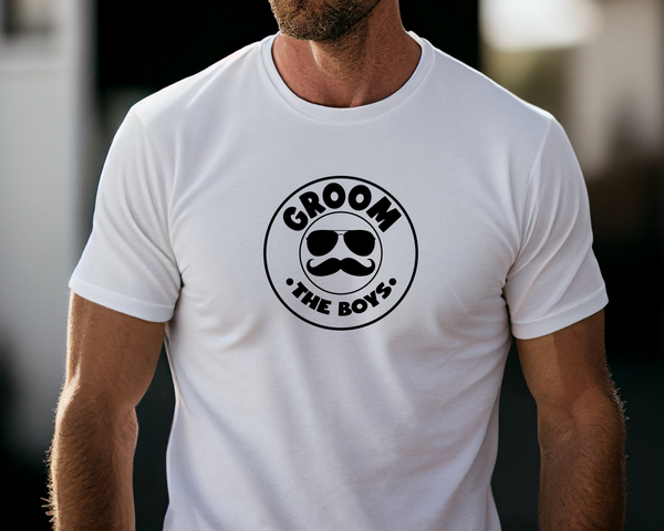 Wedding Stag Do Party DTF Transfer - Groom 3 - Do it Yourself Iron On Heat Press Hot or Cold Peel Shirt Any Material Long Lasting Full Colour