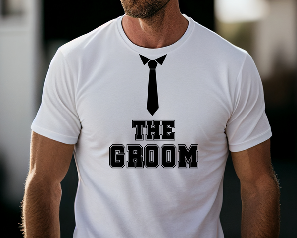 Wedding Stag Do Party DTF Transfer - Groom 5 - Do it Yourself Iron On Heat Press Hot or Cold Peel Shirt Any Material Long Lasting Full Colour