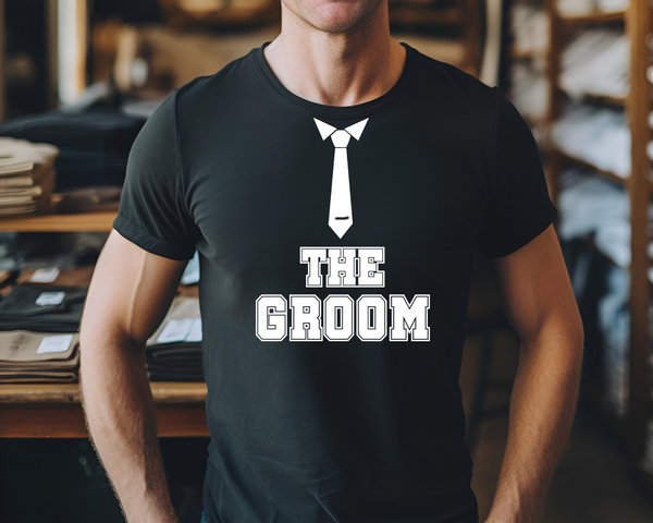Wedding Stag Do Party DTF Transfer - Groom 5 - Do it Yourself Iron On Heat Press Hot or Cold Peel Shirt Any Material Long Lasting Full Colour