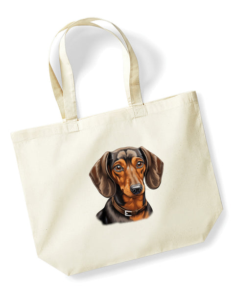 Dachshund Dog DTF Transfer Gift Iron On Transfer Do it Yourself Heat Press Hot Cold Peel for Clothing T Shirt Any Material Long Lasting (DACH051)