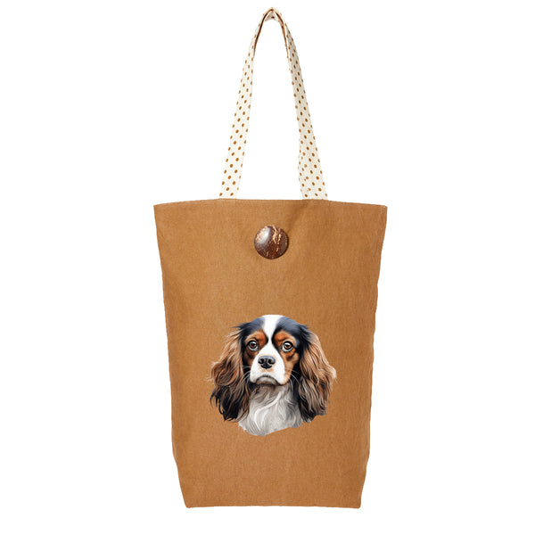 Cavalier King Charles Spaniel Dog DTF Transfer Gift Iron On Transfer Do it Yourself Heat Press for Clothing T Shirt Any Material Long Lasting (KCCS041)