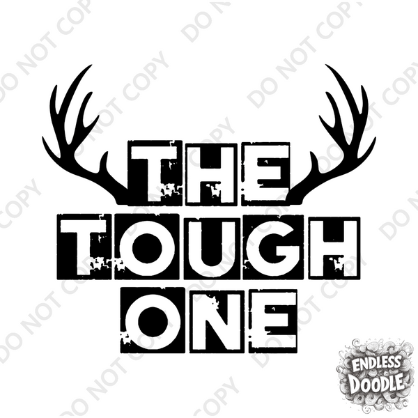 Wedding Groom Stag Do Party DTF Transfer - Tough One - Do it Yourself Iron On Heat Press Hot or Cold Peel Shirt Any Material Long Lasting Full Colour